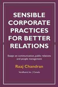 Sensible corporate practices for better relations