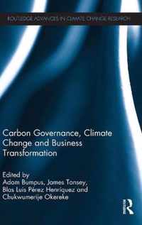 Carbon Governance, Climate Change and Business Transformation