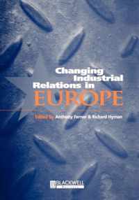 Changing Industrial Relations In Europe