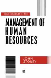 Developments in the Management of Human Resources