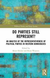 Do Parties Still Represent?