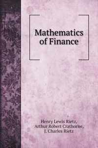 Mathematics of Finance