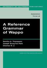 A Reference Grammar of Wappo