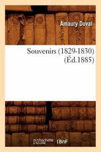 Souvenirs (1829-1830) (Ed.1885)