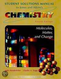 Student Solutions Manual for Jones and Atkins's Chemistry