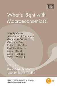 What's Right with Macroeconomics?