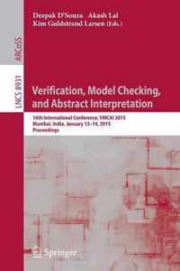 Verification Model Checking and Abstract Interpretation