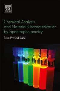 Chemical Analysis and Material Characterization by Spectrophotometry