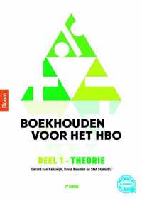 Boekhouden voor het hbo deel 1. Theorieboek