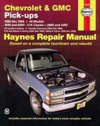 Chevrolet & GMC Pick Ups, 2WD & 4WD (88 - 00)