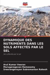 Dynamique Des Nutriments Dans Les Sols Affectes Par Le Sel