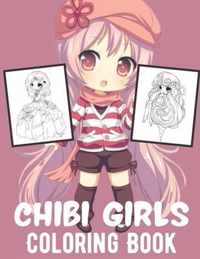 Chibi Girls Coloring Book