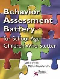 Behavior Assessment Battery SSC-SD-Speech Situation Checklist Reorder Set