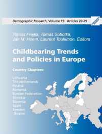 Childbearing Trends and Policies in Europe, Book III