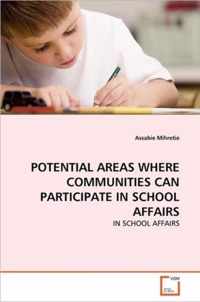 Potential Areas Where Communities Can Participate in School Affairs