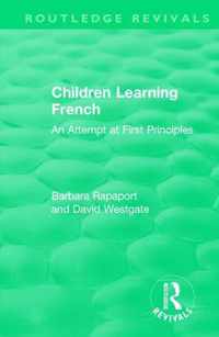 Children Learning French