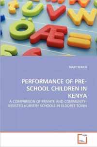 Performance of Pre-School Children in Kenya