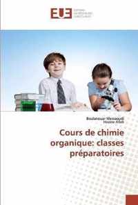 Cours de chimie organique