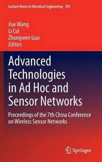 Advanced Technologies in Ad Hoc and Sensor Networks