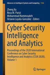 Cyber Security Intelligence and Analytics