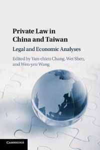 Private Law in China and Taiwan