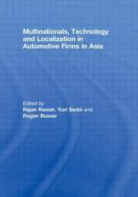 Multinationals, Technology and Localization in Automotive Firms in Asia