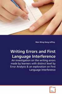 Writing Errors and First Language Interference