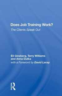 Does Job Training Work?