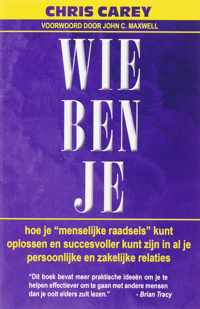 Wie ben je - C. Carey - Paperback (9789080396050)