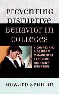 Preventing Disruptive Behavior in Colleges