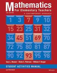 Mathematics for Elementary Teachers