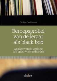 Beroepsprofiel van de leraar als black box