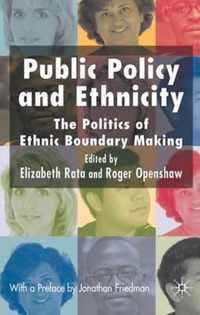 Public Policy and Ethnicity