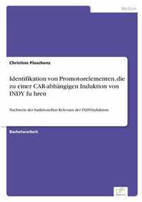 Identifikation von Promotorelementen, die zu einer CAR-abhangigen Induktion von INDY fuhren