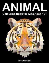 Animal Colouring Book for Kids Ages 10+