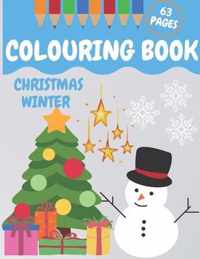 Colouring Book Christmas & Winter