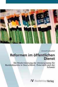 Reformen im oeffentlichen Dienst