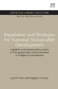 Population and Strategies for National Sustainable Development