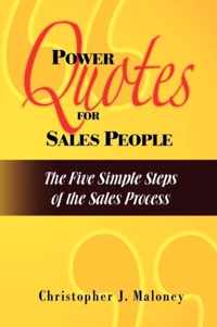 Power Quotes for Sales People