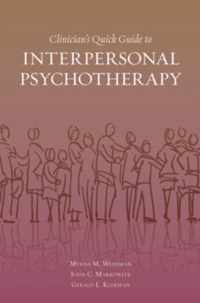 Clinician's Quick Guide to Interpersonal Psychotherapy