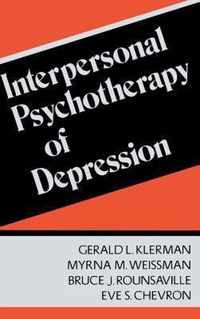 Interpersonal Psychotherapy of Depression