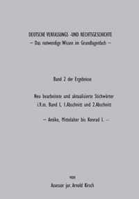 Deutsche Verfassungs- und Rechtsgeschichte