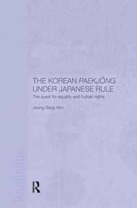 The Korean Paekjong Under Japanese Rule