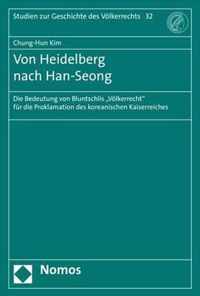 Von Heidelberg Nach Han-Seong