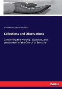 Collections and Observations