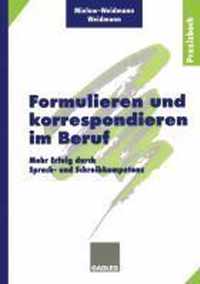 Formulieren und Korrespondieren im Beruf