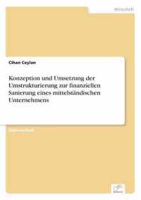 Konzeption und Umsetzung der Umstrukturierung zur finanziellen Sanierung eines mittelstandischen Unternehmens