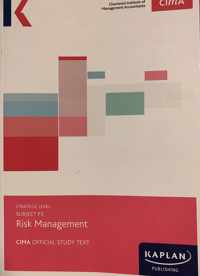 P3 RISK MANAGEMENT - STUDY TEXT