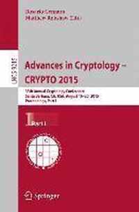 Advances in Cryptology CRYPTO 2015