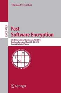 Fast Software Encryption